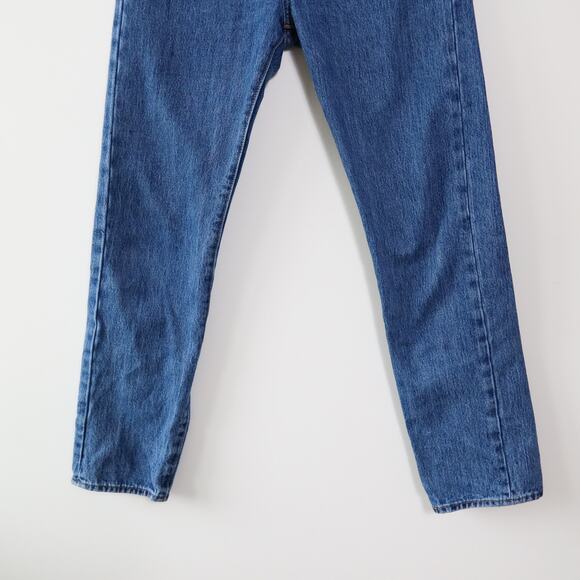 Levi's Blue Straight Leg Women's Jeans - Picture 3 of 13